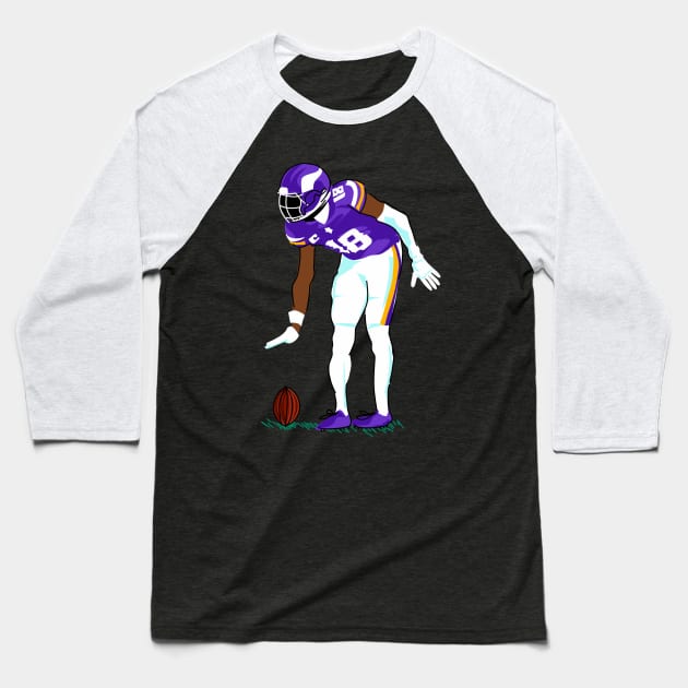 Justin Jefferson - too small Baseball T-Shirt by Mic jr